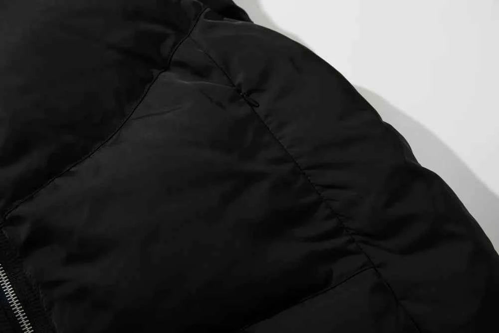 Effortless Thick Stand Collar Puffer Vest