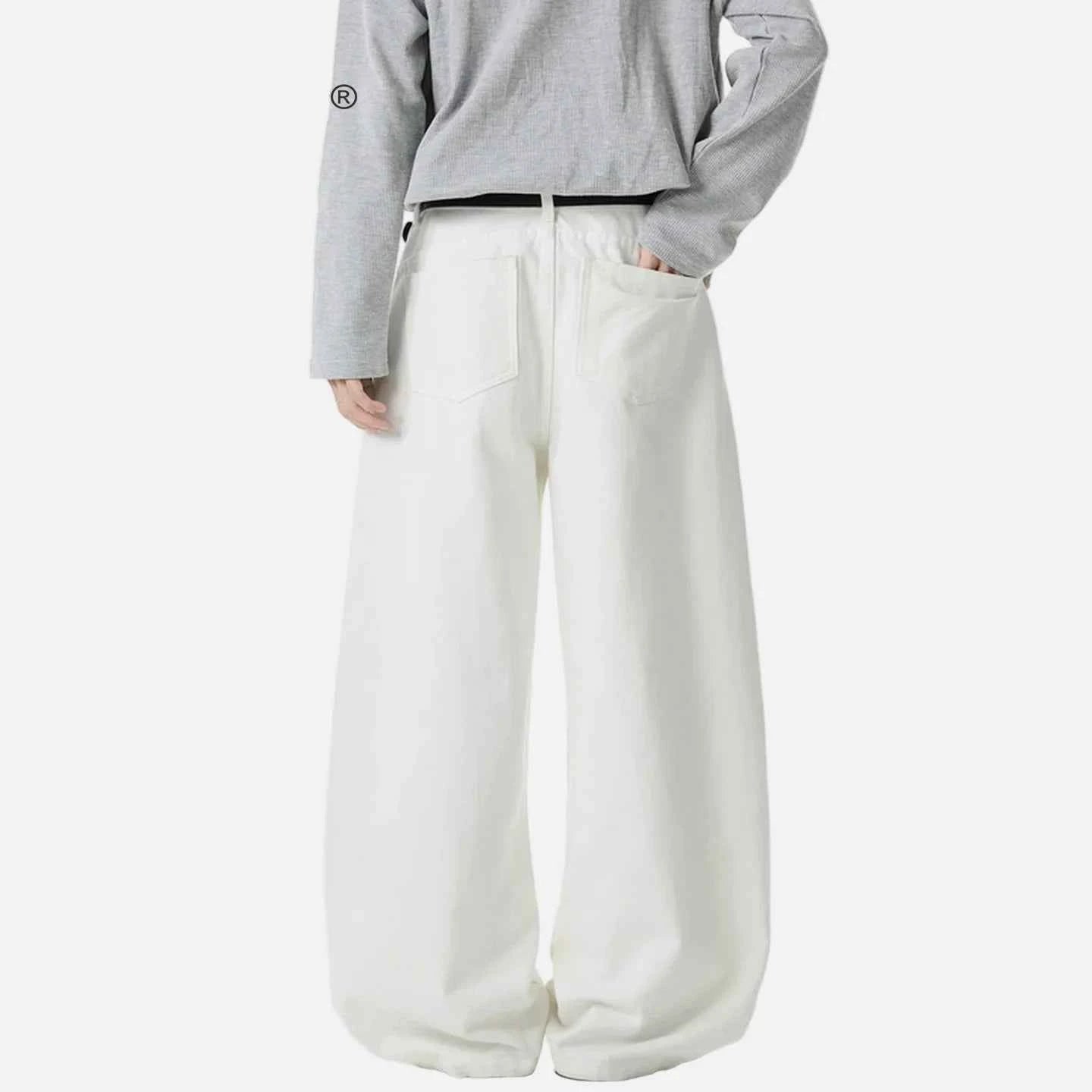 Y2K Vintage Cotton Relaxed Fit Casual Pants