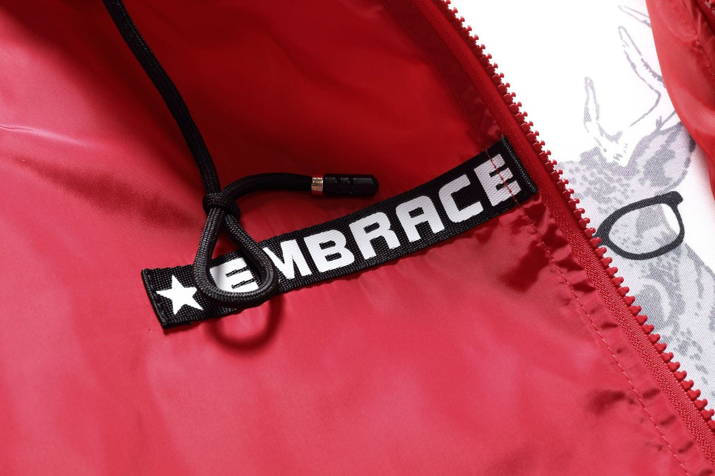 Embrace Two Half Color Jacket