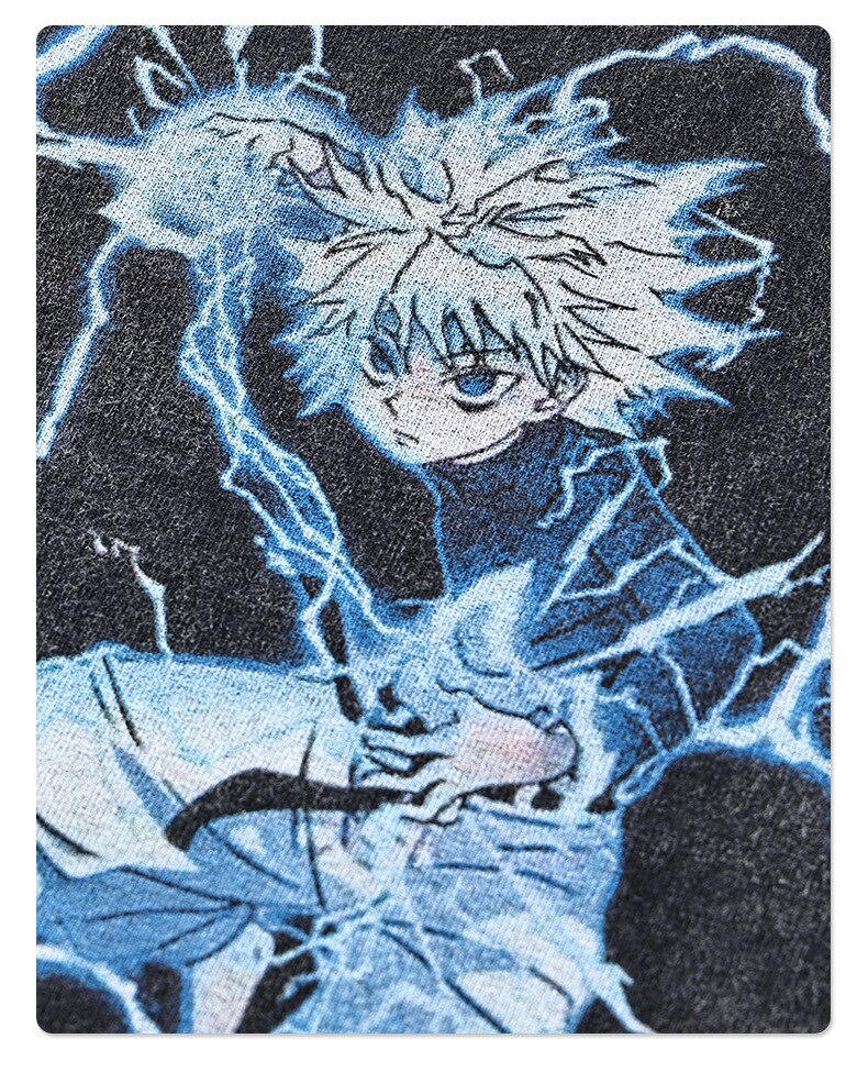 DBZ Blue Lightning Anime T-Shirt