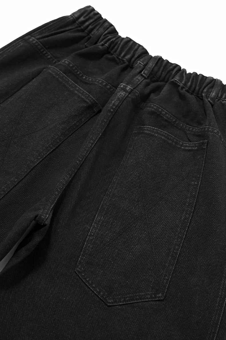 Black Blade 3D Cut Casual Denim Jeans
