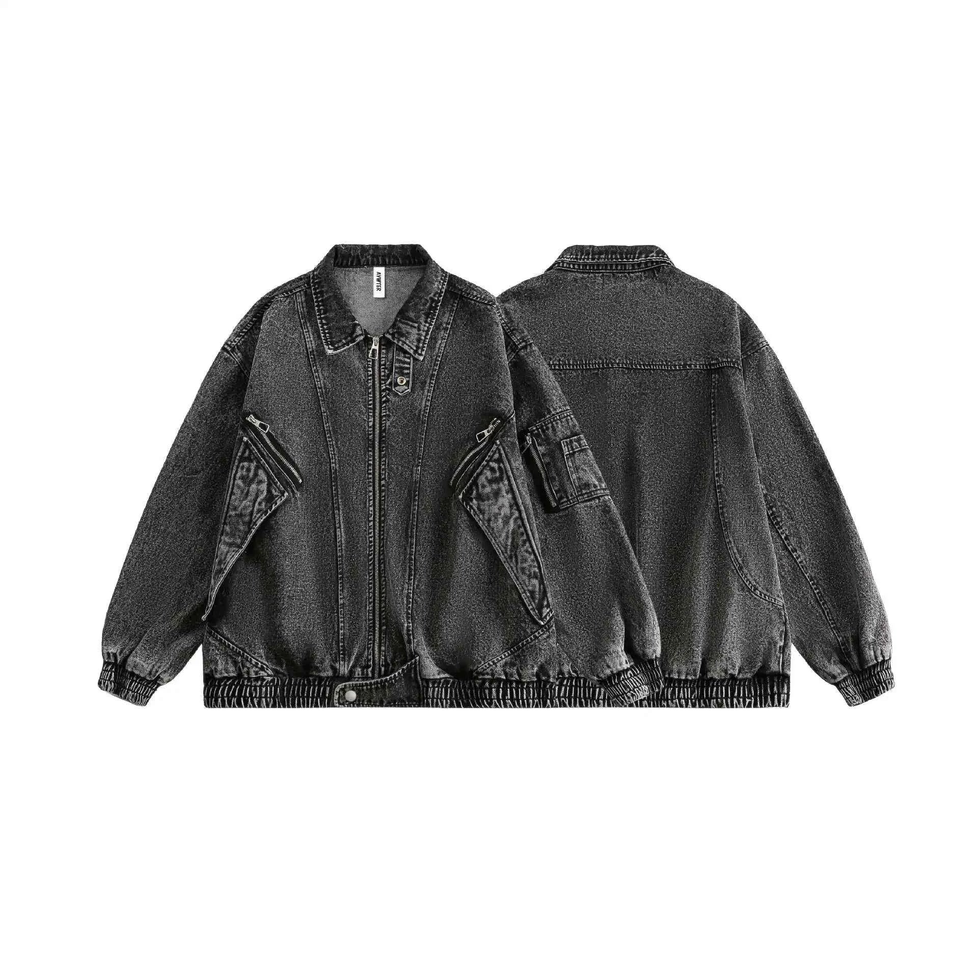 Versatile Streetwear Oversized Hip Hop Denim Jacket