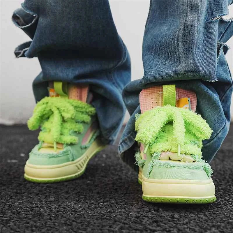 Personalized Street Style Vulcanized Platform Sneaker