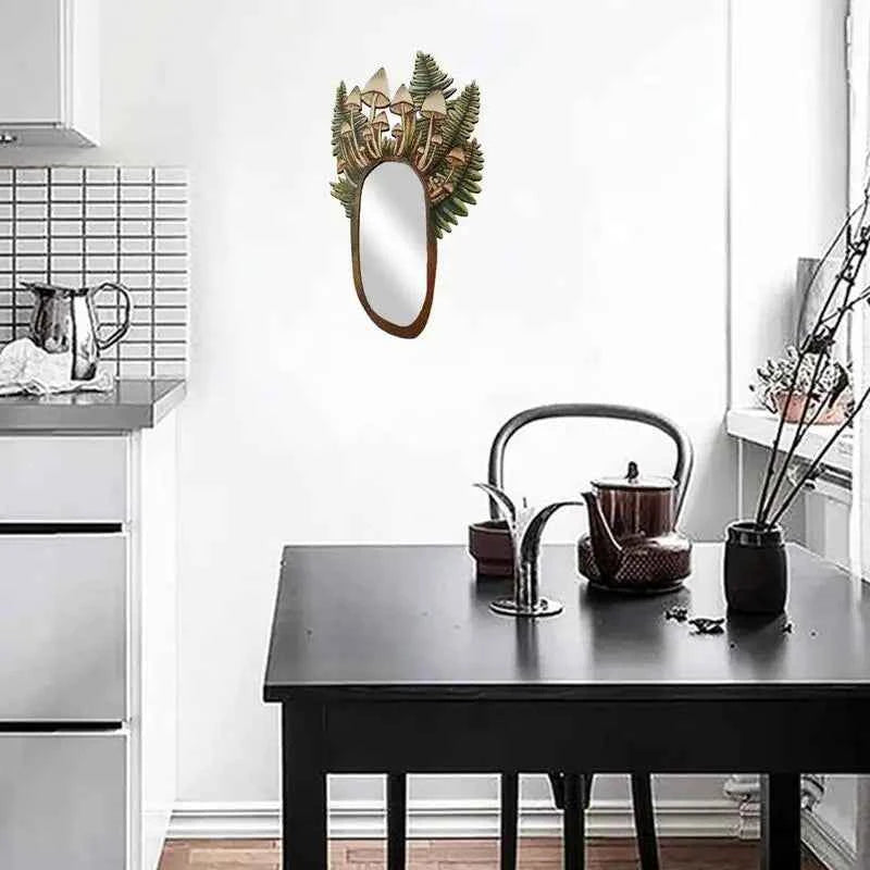 Mushroom Aesthetic Retro Mirror
