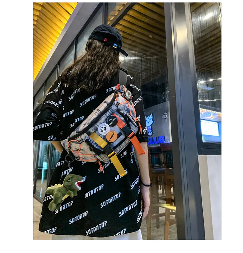 All Purpose Tie-Die Waist Bag