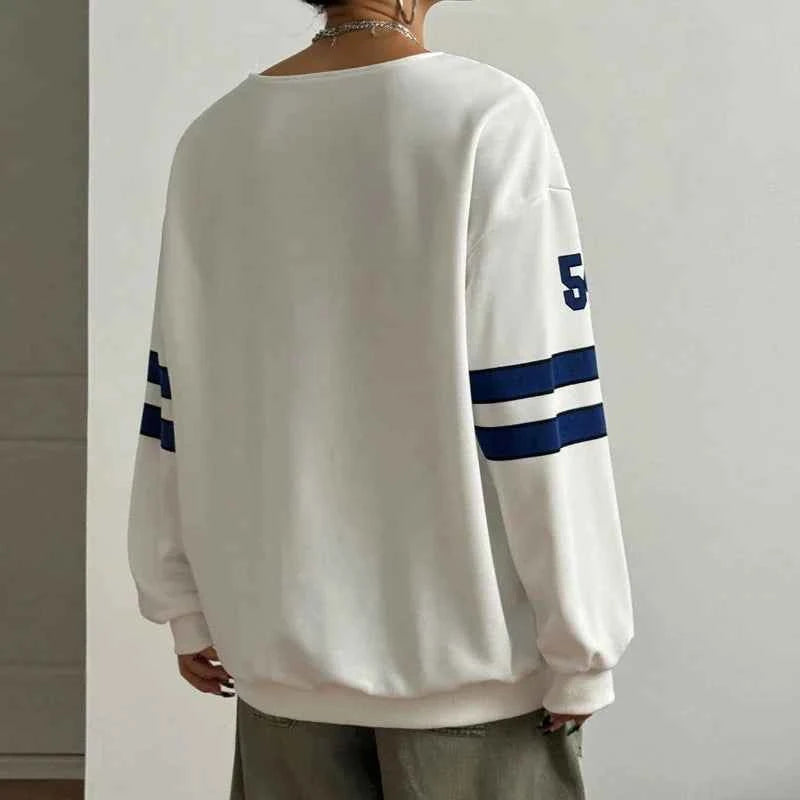 Y2K Oversized Energy Retro Personalized Sweatshirt