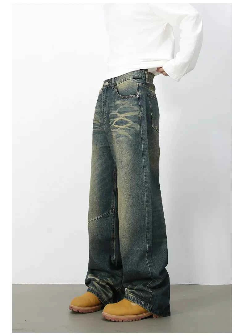 High-end Baggy Denim Wide Leg Jeans