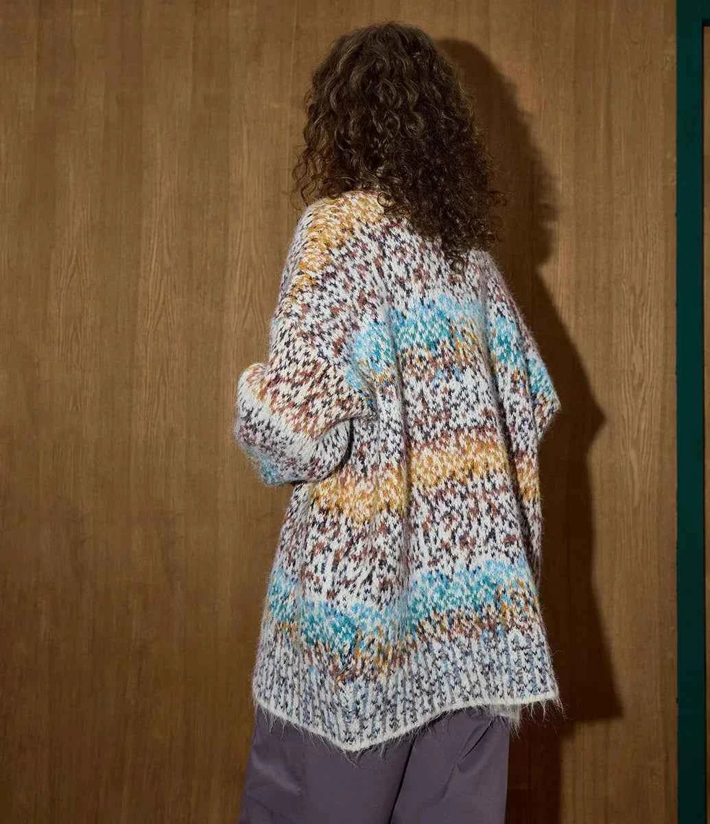 Chic Lightweight Oversize knitwear Cardigan