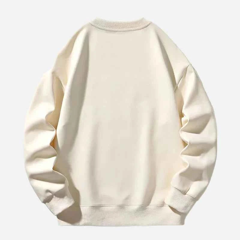Oversized Hip Hop Letter Print Sweatshirt