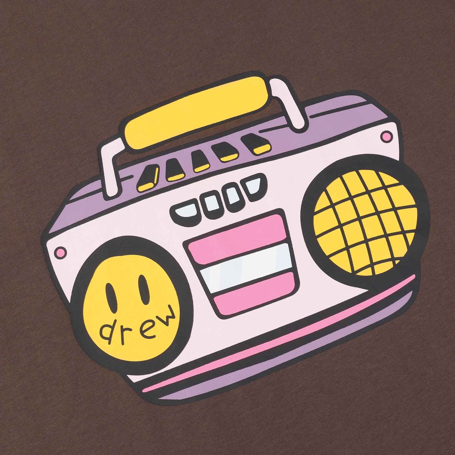Elevated Radio Printed Loose Fit Short Sleeve T-Shirt