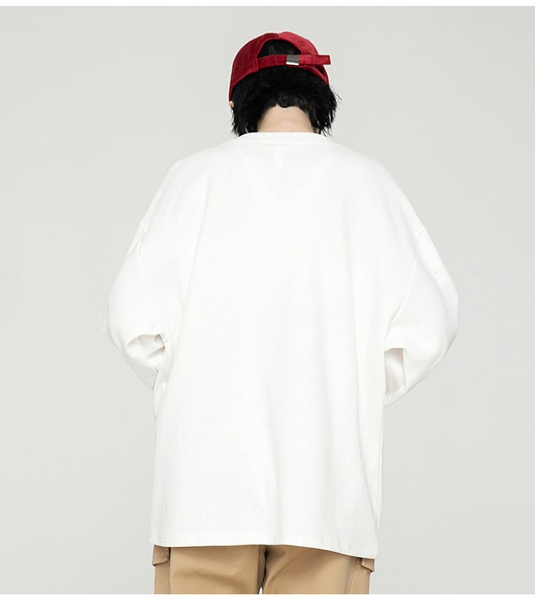 We lead, others copy© Casual Solid Long Sleeve