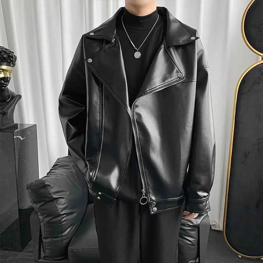 Premium Streetwear Classic Leather Jacket