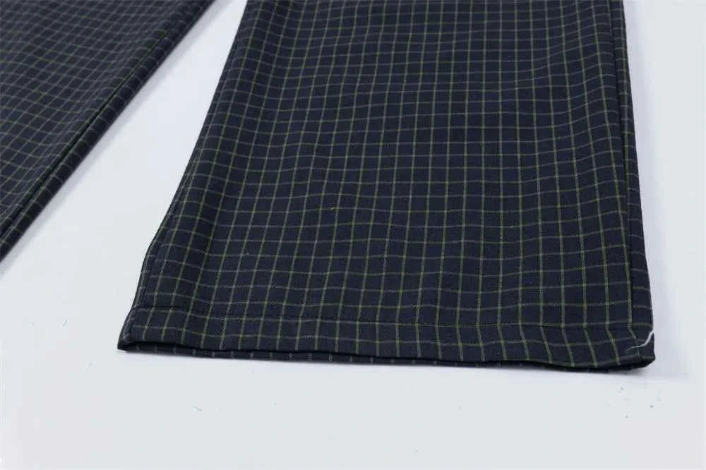 Y2K Streetwear Retro Small Plaid Casual Jogger