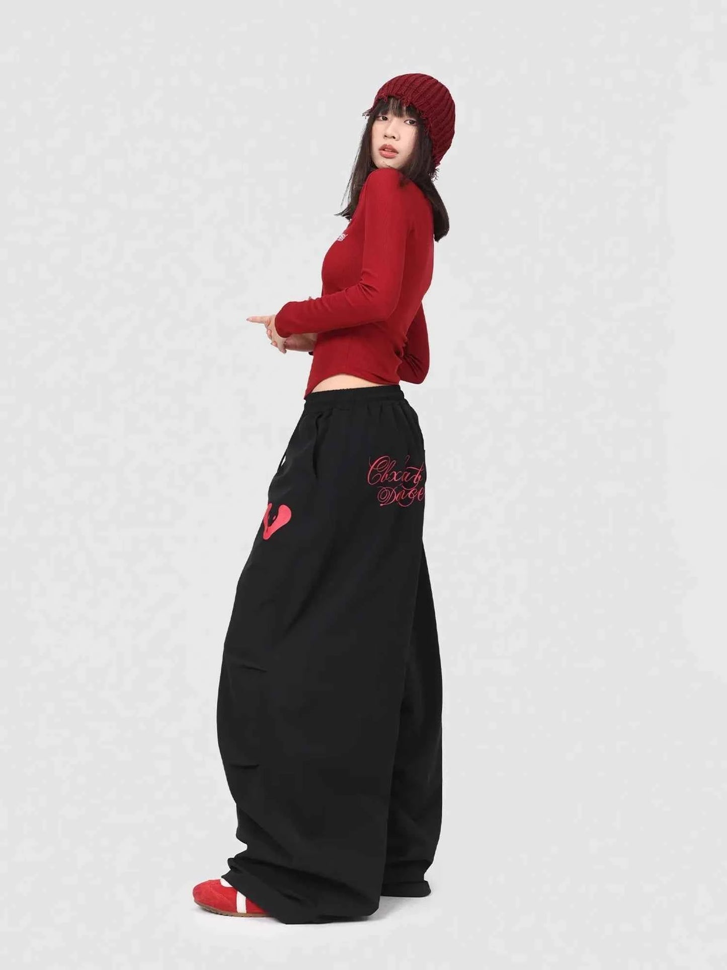 Spicy Black Snake Dance Jazz Sweatpants