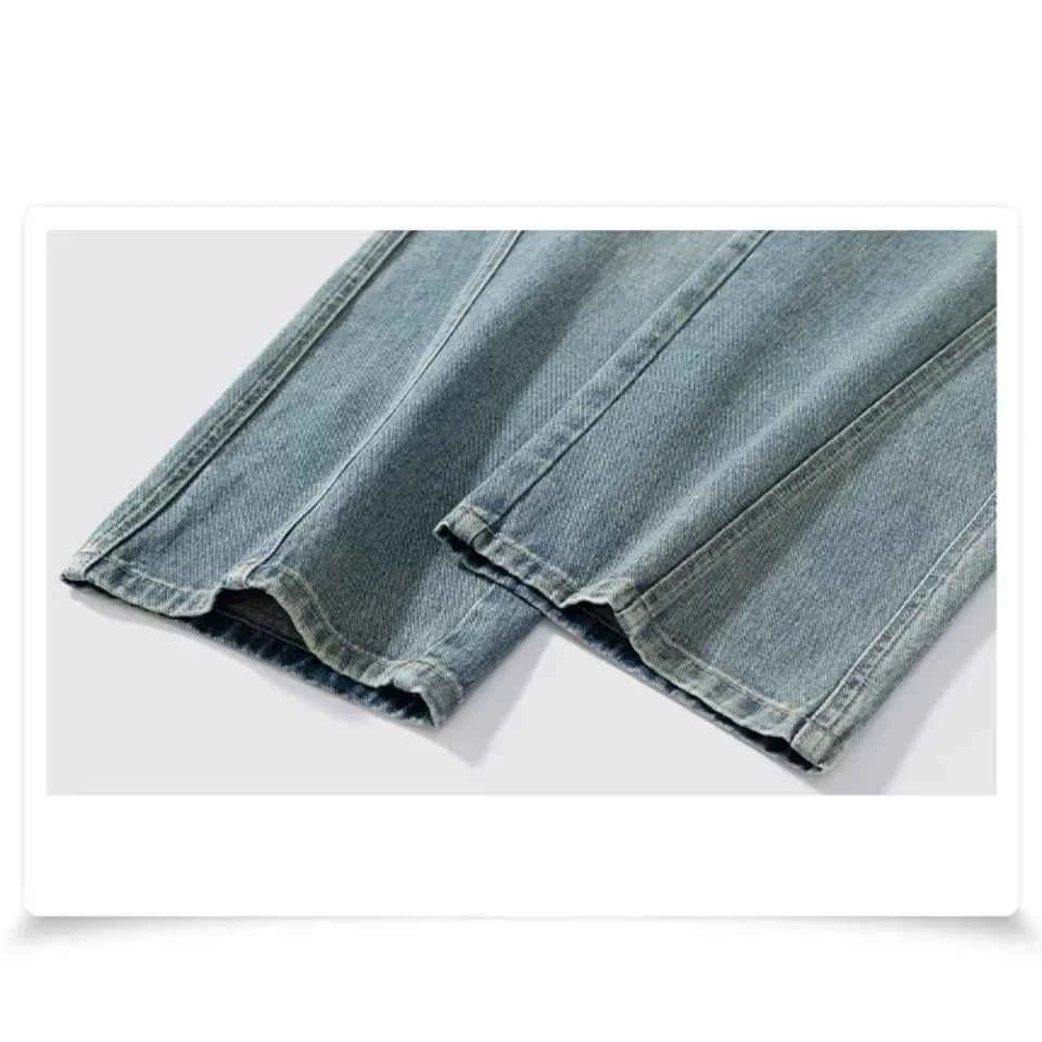 Streatwear Vintage Loose Fit Straight Leg Jeans