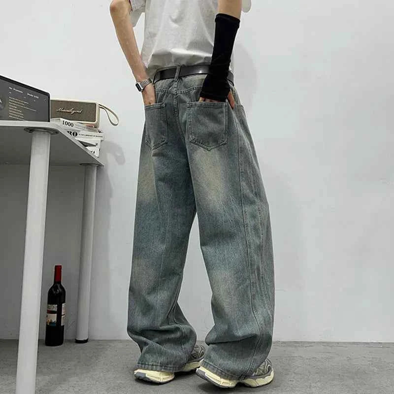Long-lasting Loose Wide Leg Denim Jeans