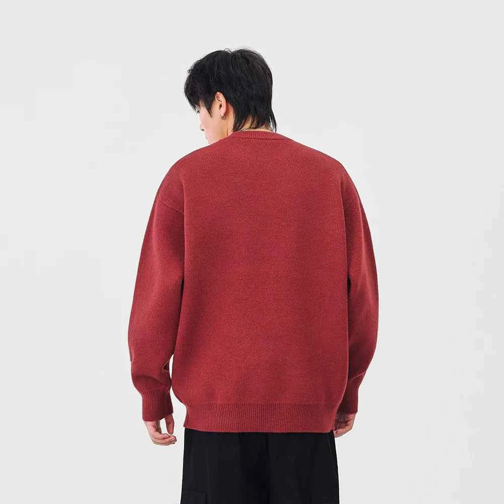 Comfortabl Deer Santa Print Sweater