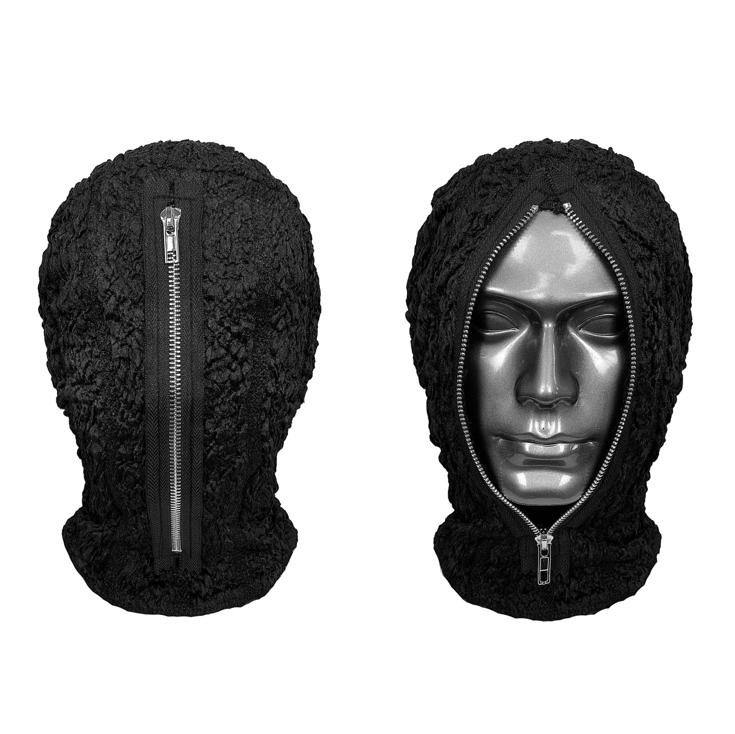 Full Face Mask Zipper Style Monkey Cap