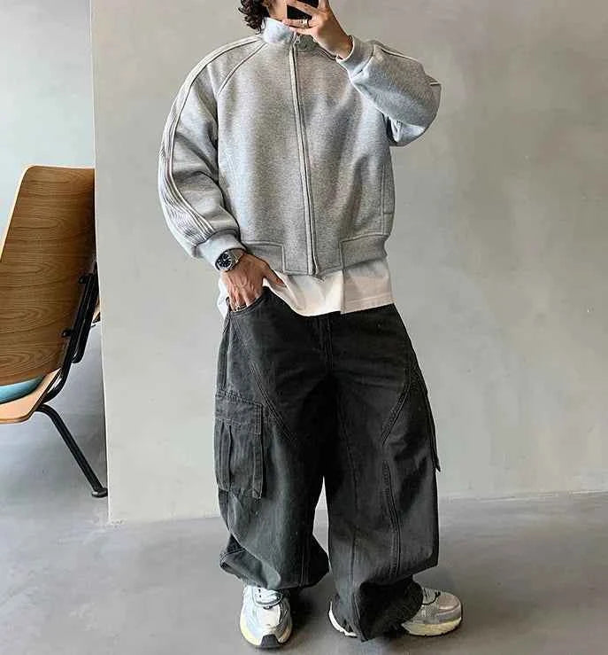 Sportswear Color Block Zip Up Sweatshirt