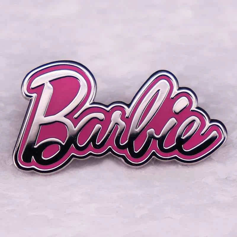 Barbie Chic Enamel Pins Girls Brooch