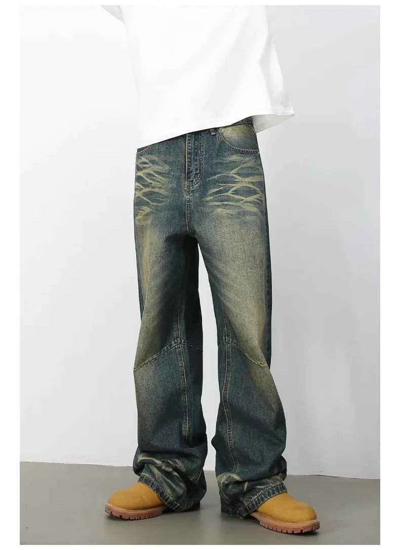 High-end Baggy Denim Wide Leg Jeans