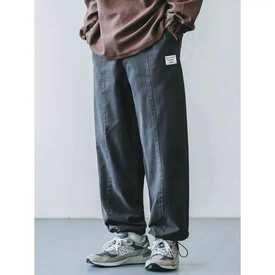 Streetwear Versatile Japanese Retro Loose Work Pants