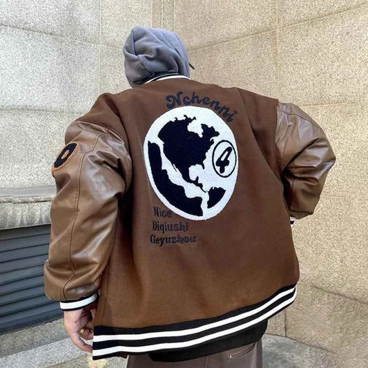 Retro American Style Baseball Versatile Jacket