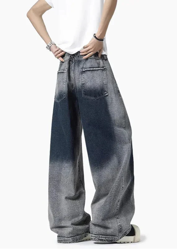 Vintage Streetwear High Waist Hip Hop Jeans - Luxuryurbanwear