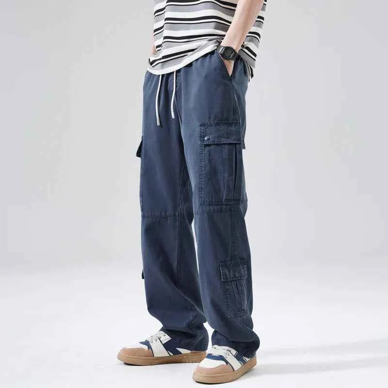Lightweight Loose Casual Baggy Wide Leg Pants