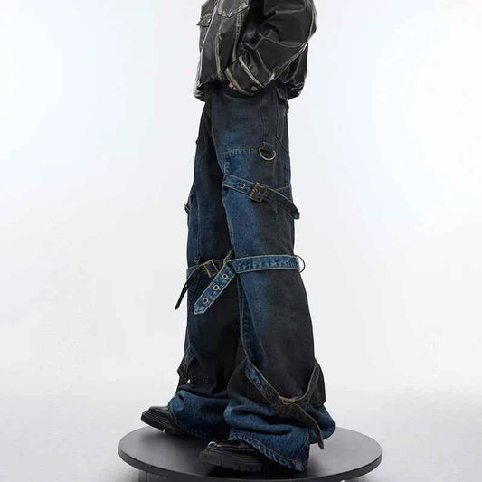 Stylish Streetwear Personalized Bell Bottom Jeans
