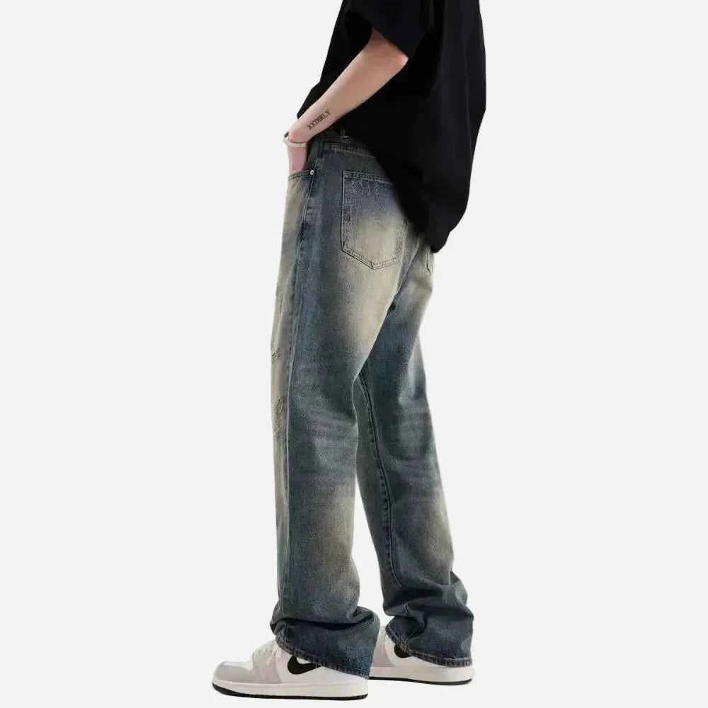 Fashionable American Style Wide Leg Jeans