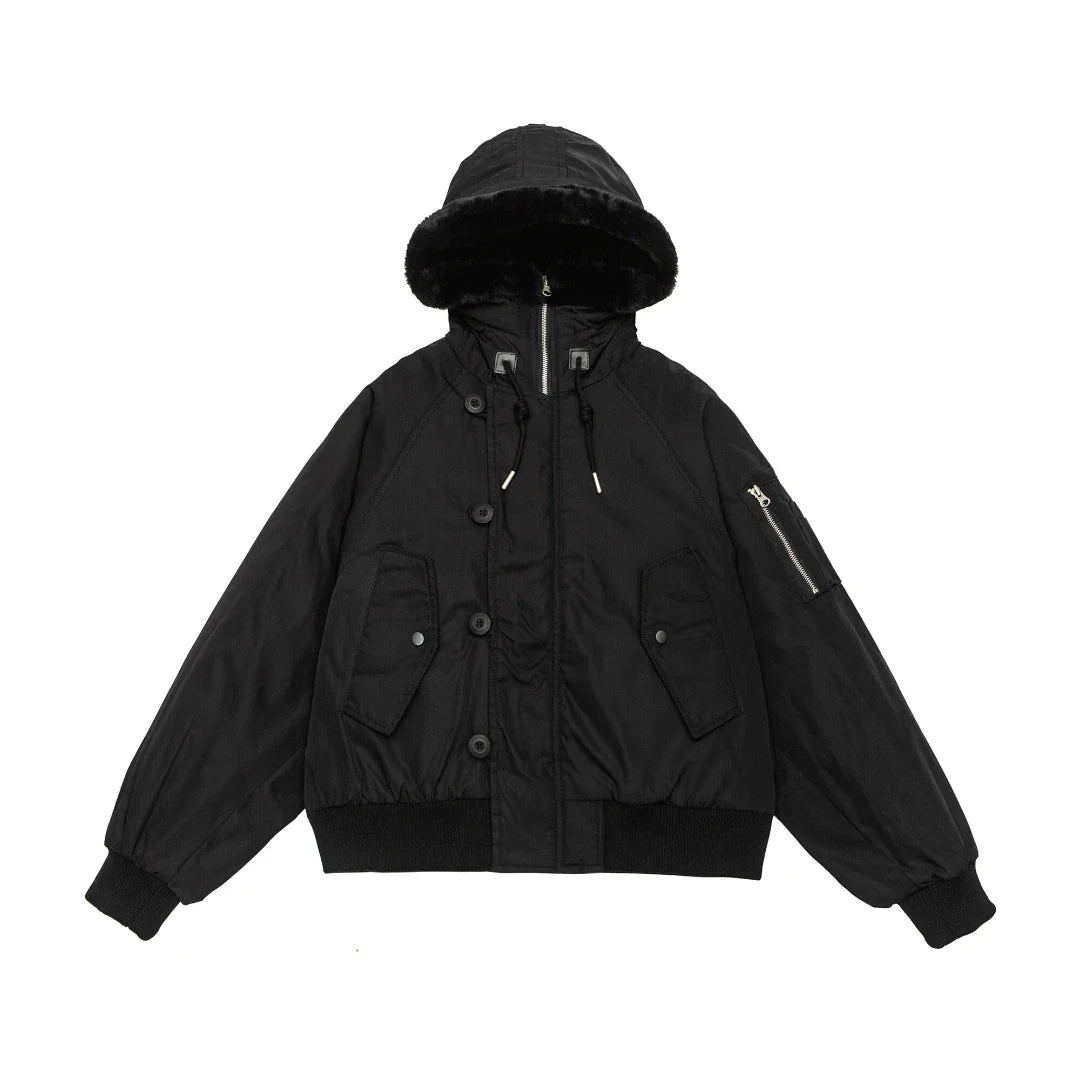 Winter American Fur Interior Parka Jacket