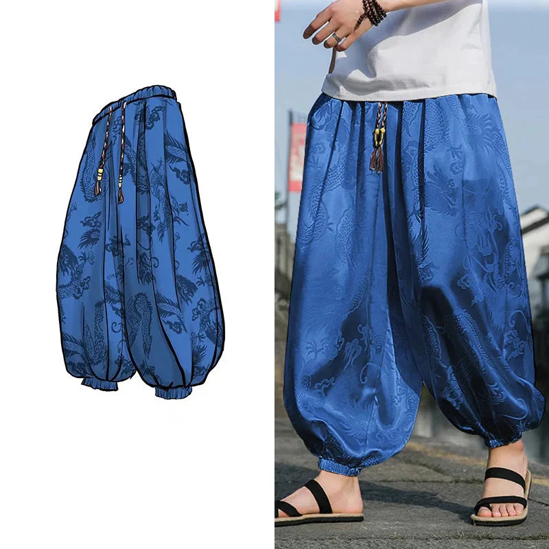 Dragon Japanese Pants
