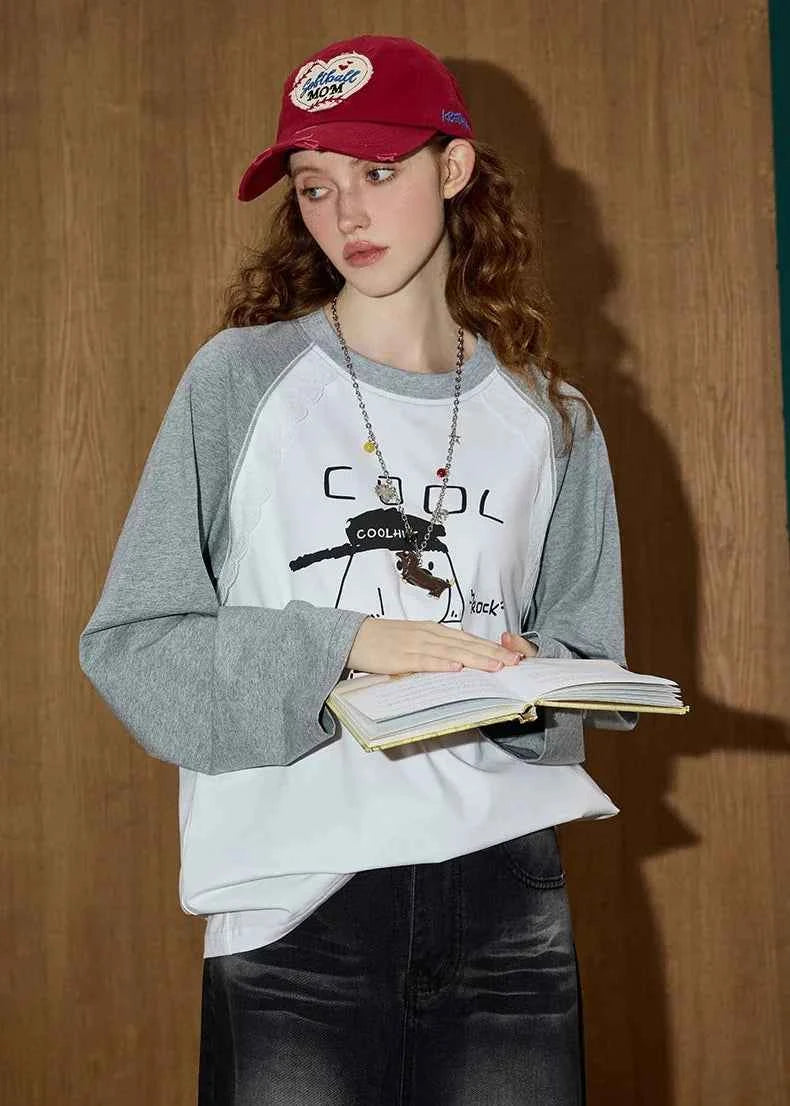 Sweet Y2K Graphic Long Sleeve T-Shirt