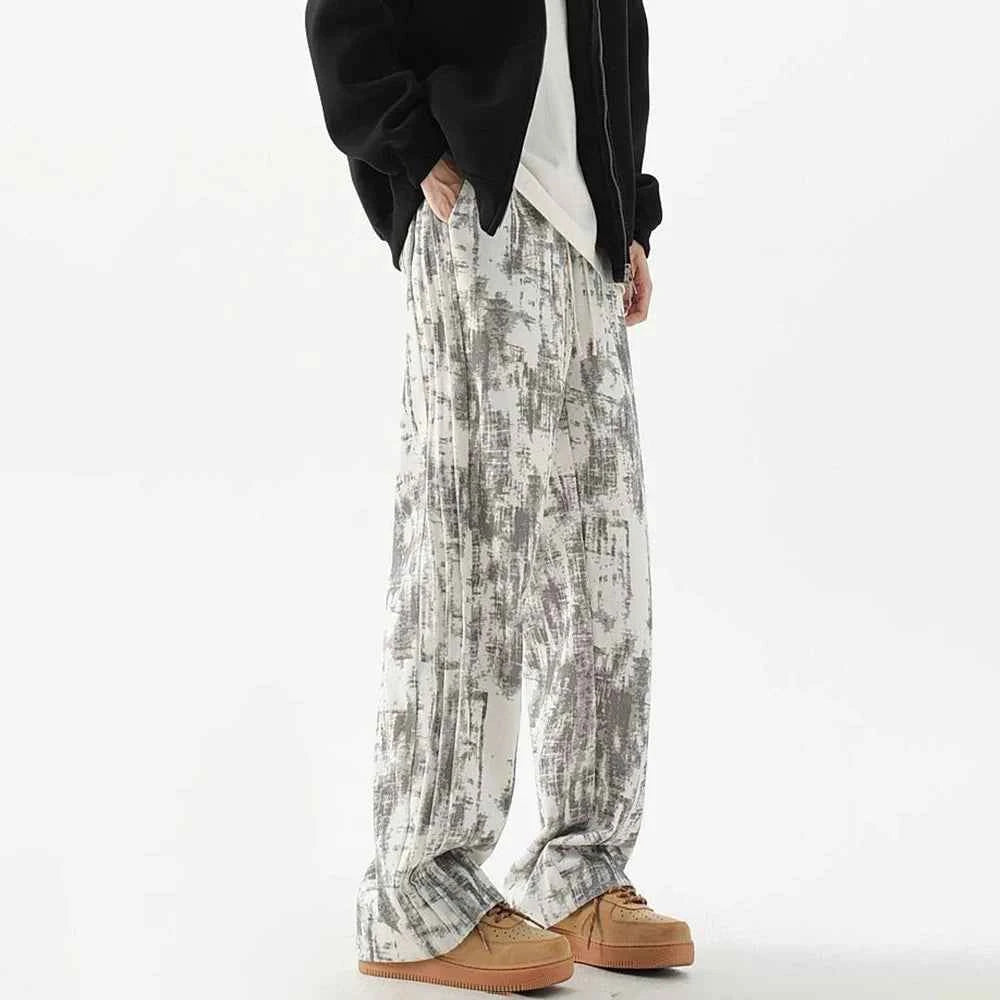 Flattering Straight Drape Casual Pants