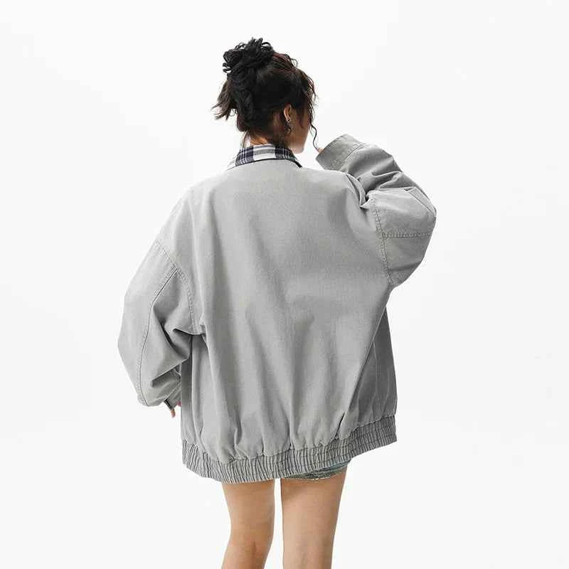 Autumn Detroit Canvas Pure Cotton Jacket