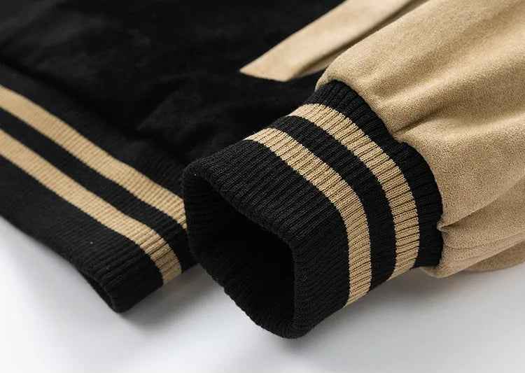 Streetwear Embroidered High Street Varsity Jacket