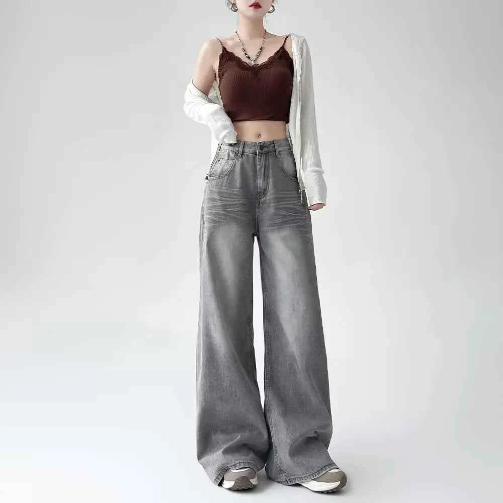 Y2K Vintage Loose Fit Denim Jeans