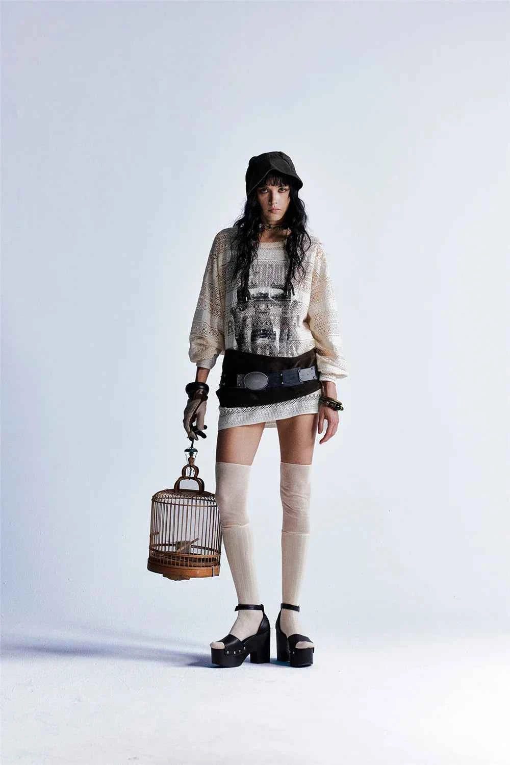 American Style Versatile Cozy Loose Knit Sweater