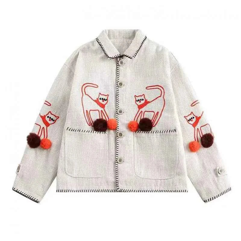 Women  Elegant Mori Girl Style Jacket