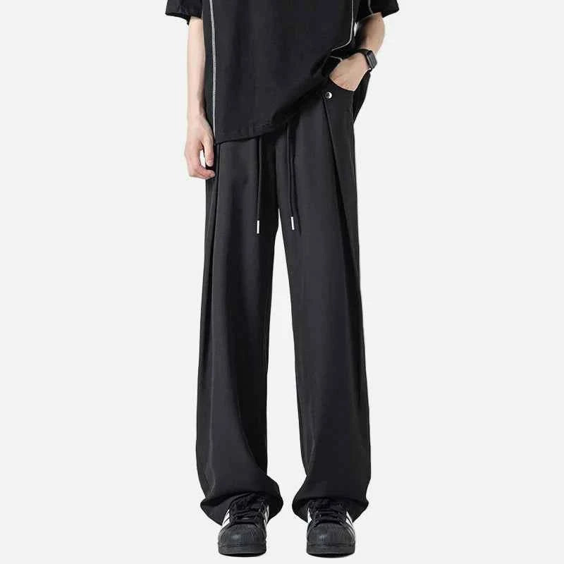 Relaxed Fit Wide Legged Hip Hop Pants