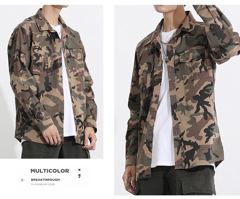 Military VSA Camouflage Shirt