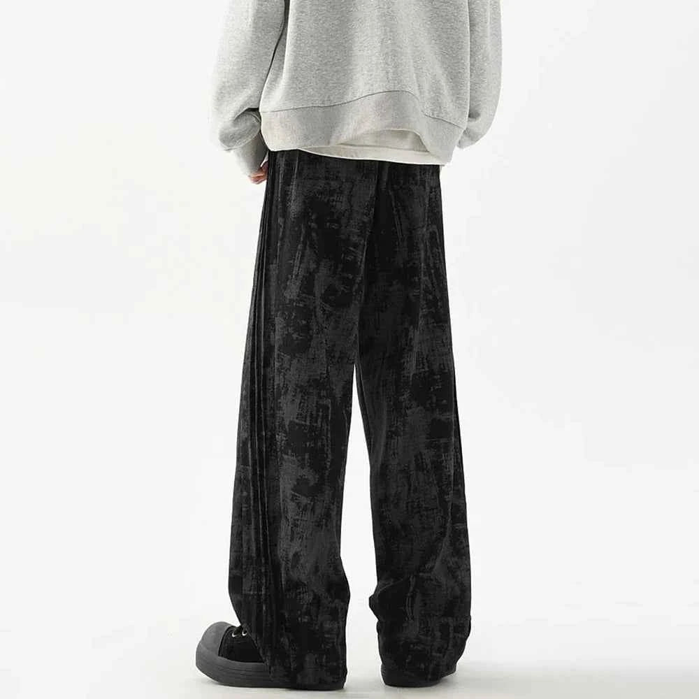 Flattering Straight Drape Casual Pants