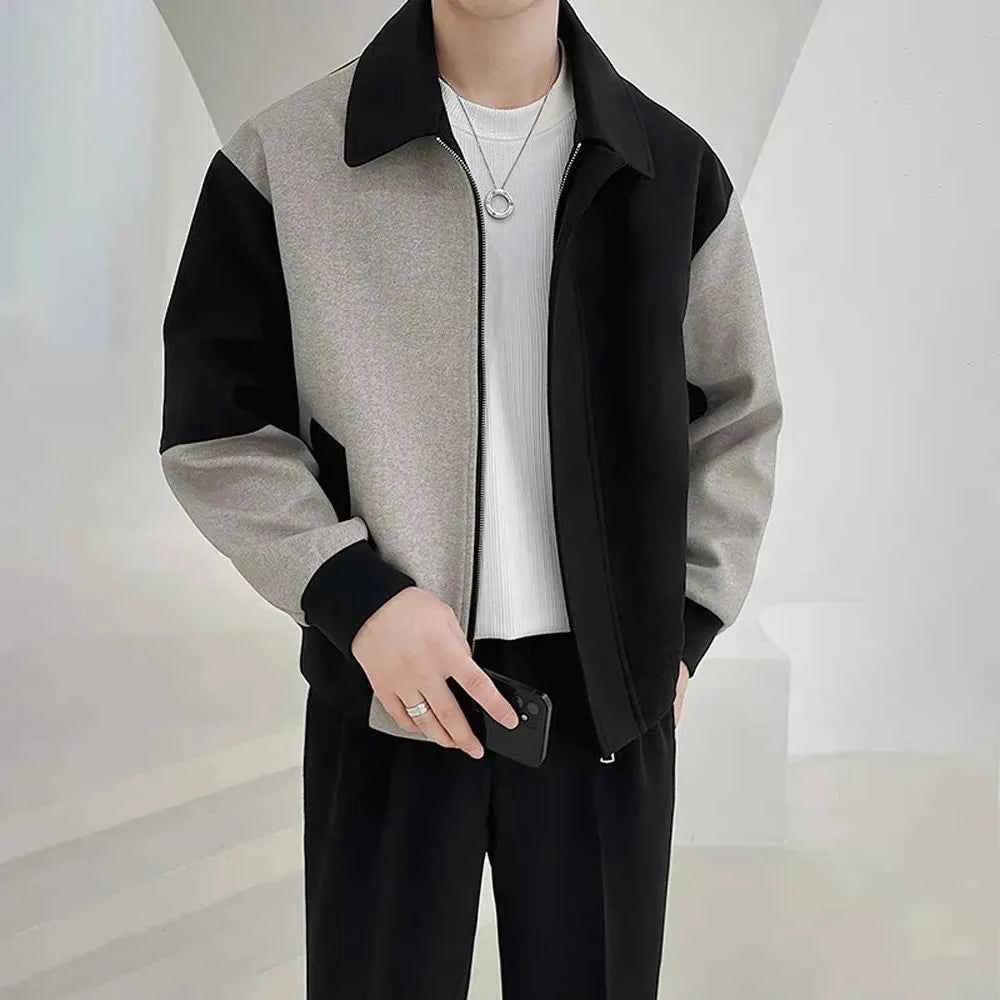 Autumn Contrast Color Casual Business Jacket