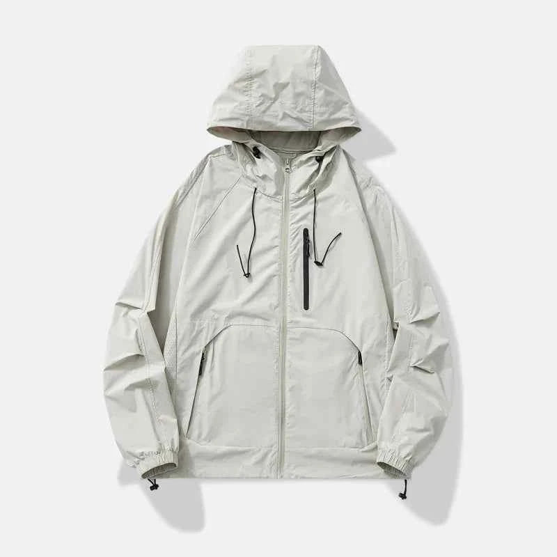 Breathable Waterproof Sunscreen Hooded Jacket