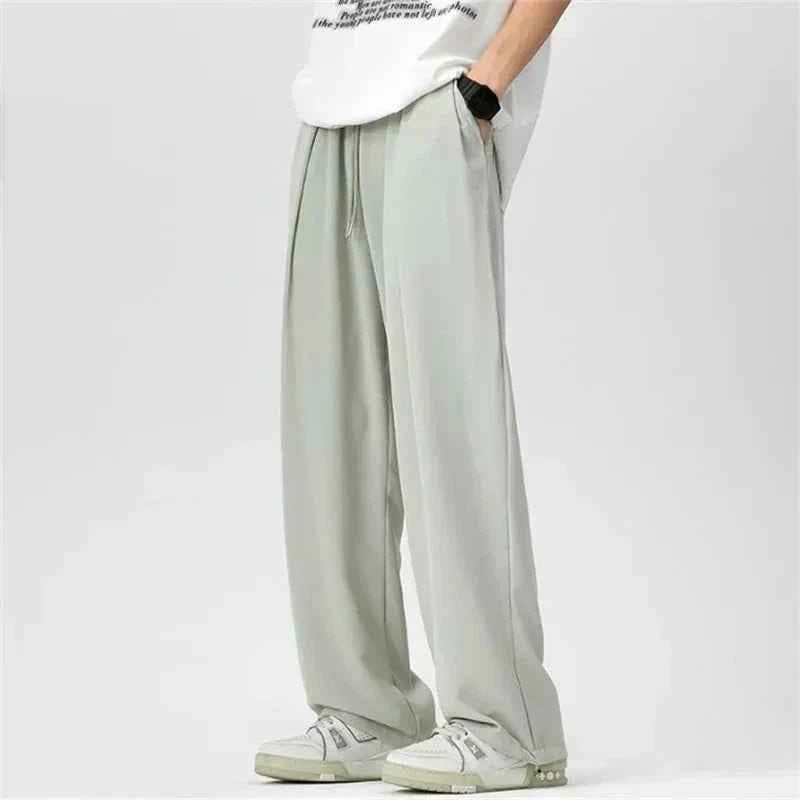 Streetwear Comfort Solid Summer Baggy Harem Pants