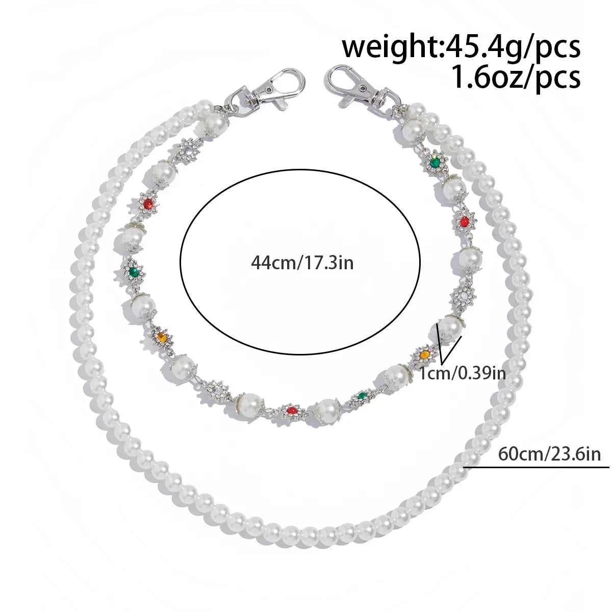 Rhinestone Hip Hop Punk Waist Chain