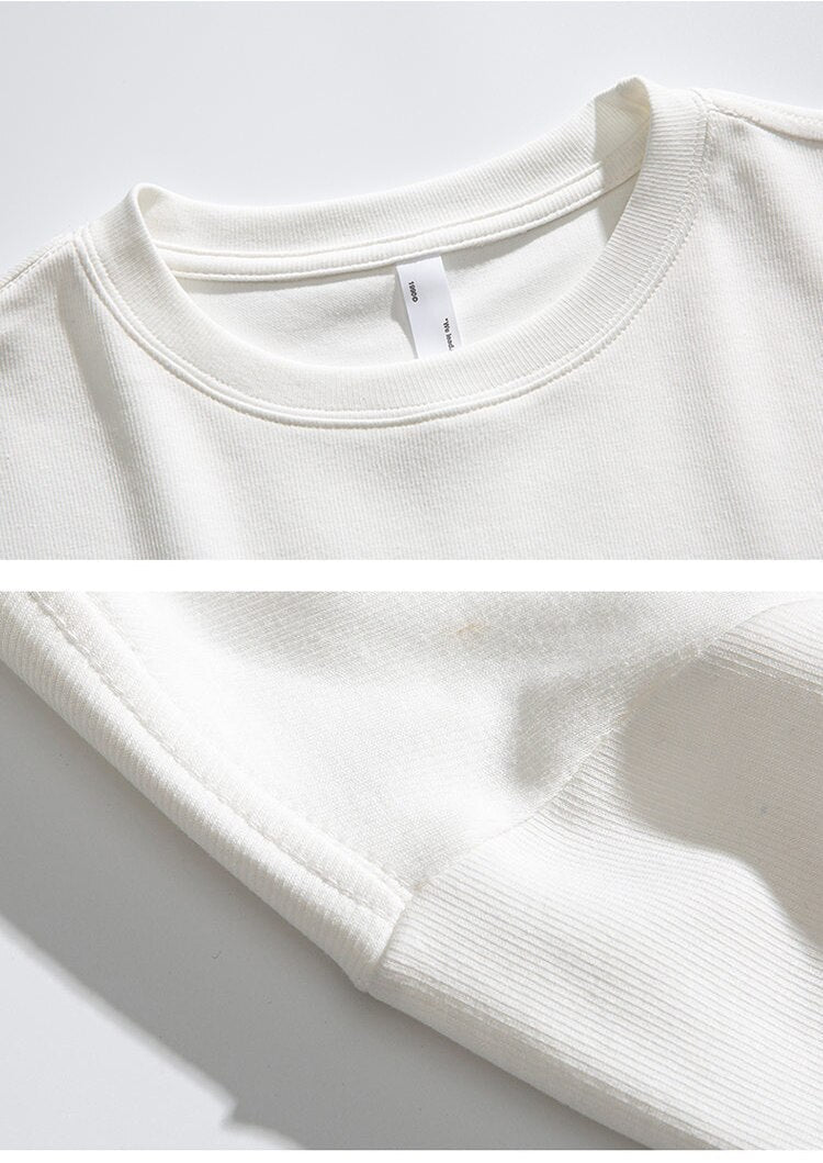We lead, others copy© Casual Solid Long Sleeve
