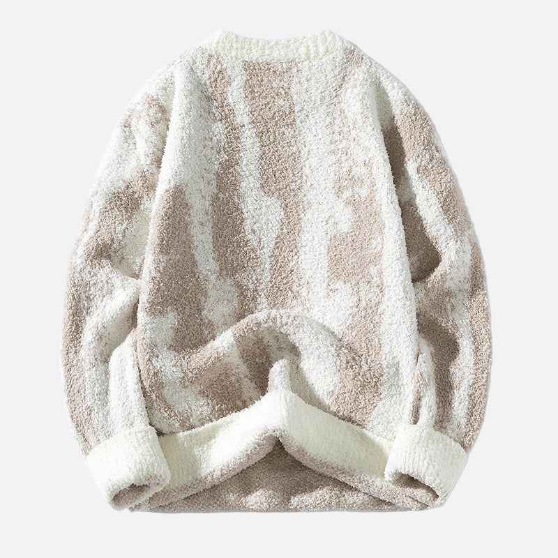 Streetwear Cozy Knitted Tie-Dyed Sweater