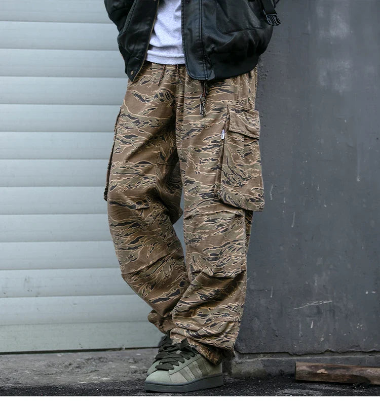 Camouflage Art Craft Cargo Pants